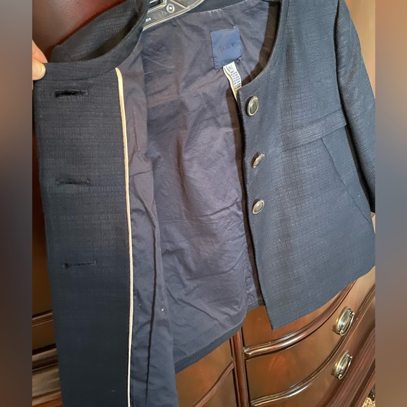 Short navy jacket - J Crew - size 6 - Picture 4 of 7